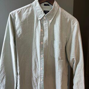J.Crew Slim Fit Oxford Shirt - Sage Green - Medium